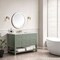 James Martin Vanities Breckenridge 48in Single Vanity, Smokey Celadon w/ 3 CM White Zeus Top 330-V48-SC-3WZ - alternate 4